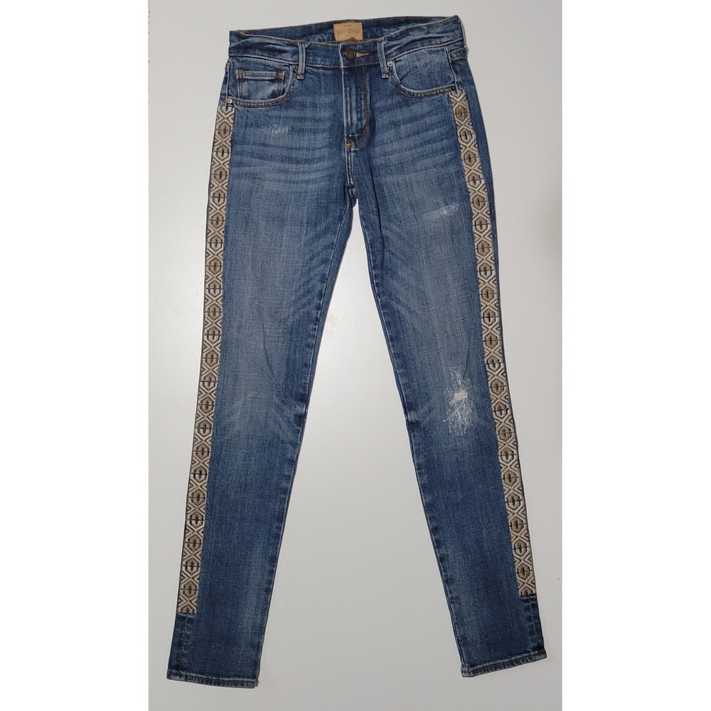 Driftwood Jackie Embroidered Leg Jeans